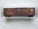 Scale Micro Trains Pennsylvania 50' Plug Door Standard Boxcar #27170. Fixed Price $14.99.