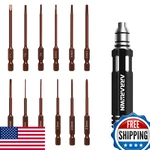 Arrarown Hex Screwdrivers Set 12 In Rc Hobby Tools Kit S2 Steel For. Fixed Price $28.23.