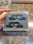 Z Scale Uncle Will's Cg 33' Open 2-BAY Os Hopper WDW3008 Set #1 21826/21809. Fixed Price $59.93.