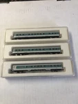Set Of Marklin Z Mini Club 8780/8781/8782 City Bahn Passenger Cars Boxed. Fixed Price $42.00.