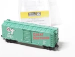 500 441 Mtl Z-scale 40' Standard Box Car W/ Single Doors Great Northern. Fixed Price $29.66.