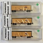 Pennzee Scale Dubuque Box Car 2013 Set Of Unique Road #'s 63729 63625 63686. Fixed Price $110.00.