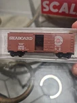 Micro Trains Scale Seaboard Air Line 40' Standard Single Door Box Car. Fixed Price $18.00.