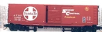 Micro-train 077 00 140 50' Standard Box Car Single Door W/o R-walk Atsf 14555. Fixed Price $24.08.