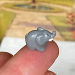 Artisan Dollhouse Micro Polymer Clay Elephant Miniature Animal Figurine Sm Scale. Fixed Price $31.45.