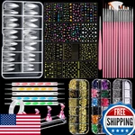 Fandamei Nail Art Brushes Kit Dotting Tools. Fixed Price $14.72.