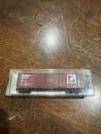 Micro-trains Scale Western Pacific Double Door Outer Brace Boxcar 38150. Fixed Price $13.49.