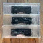 Micro-trains Scale #86012-2 Chesapeake & Ohio 33' Twin Bay Hopper Pack New. Fixed Price $54.95.