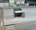 Scale Building Newsstand (cover Stock Pre-cut Paper Kit) NS1Z. Fixed Price $7.29.