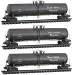 Micro-trains Mtl N-scale 56FT Gs Tank Cars Southern Pacific/sp Weathered 3-PACK. Fixed Price $110.39.