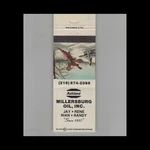 Matchbook Cover Ashland Gas Station Millersburg Oil Jay - Rene Rian Randy. Fixed Price $5.95.