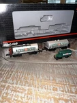 Marklin Z Scale 82071 Persil Tank Car Set With Truck - New. Fixed Price $68.75.