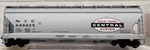 Scale Micro-trains 93030 New York Central 3-BAY Covered Hopper Nyc #886025. Fixed Price $15.00.