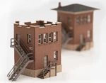 Z-scale 102221 Brick Railroad Interlocking Tower Kit Archistories Configurati. Fixed Price $39.00.