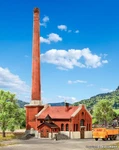 36605 Kibri Z Gauge Kit Of Boiler House With Chimney. Fixed Price $34.99.