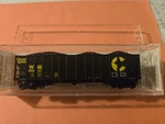 Micro-trains Scale Wm Chessie System 100 Ton 3-BAY Hopper Car #89862. Fixed Price $25.00.