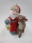 Christmas Hallmark Ornament Visit From Santa With Deer Lantern #2 In Series 2010. Fixed Price $12.25.