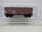 Z Scale Micro Trains At & Sf - Santa Fe 33' Twin Open Hopper Car # 180806. Fixed Price $28.00.