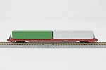 Scale Micro-trains 07200230 89' Cofc Flat Car W/ Containers Cp Rail 521135. Fixed Price $24.89.