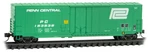 Micro-trains Mtl N-scale 50FT Plug Door Box Car Penn Central/pc (green) #153539. Fixed Price $27.49.