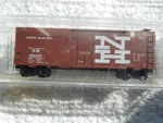 Scale Micro Trains New Haven 40' Plug Door Standard Boxcar #21250. Fixed Price $14.99.