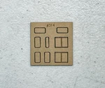Berkshire Valley Models HO/1:87 Windows Set-life Like & P2000 GP30 Loco #4314. Fixed Price $7.00.