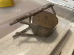 Ho Scale 1:87 Duha Rare Rusty Weathered Stacked Large Wood Spool Load Hand Made. Fixed Price $16.50.