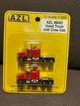 Scale American Line Azl 96002 Hood Truck With Crew Cab -pack. Fixed Price $46.00.