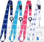 Retractable Waterproof Lanyard With Id Badge Reel Holder & Detachable Buckle For. Fixed Price $11.83.
