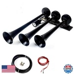 Viping Three Tube Electromagnetic Electric Horn - 12V 165DB Loud Waterproof. Fixed Price $76.19.