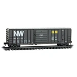 Micro-trains Scale 50' Rib Side Boxcar Norfolk & Western #57571 02500456. Fixed Price $29.95.