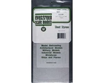 Evergreen Scale Models Clear Sheet .015 X 6 12 (2) EVG9007. Fixed Price $6.45.