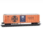 Micro-trains Mtl N-scale 51'' Mechanical Reefer Atchison Topeka & Santa #2604. Fixed Price $27.69.