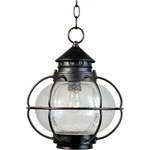 Maxim Portsmouth 1-LIGHT Outdoor Hanging Lantern Bronze 30506CDOI. Fixed Price $205.20.
