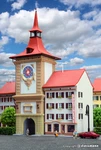36805 Kibri Z Town Gate With Chemist Shop In Murten - New. Fixed Price $32.99.