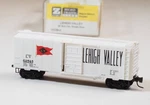 14129-2 Mtl Z-scale 40' Box Car Lehigh Valley Lv With Opening Doors, New. Fixed Price $34.95.