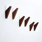 6 Pack Oak Hard Wall Hooks Rustic Wooden Coat Racks Mount Heavy Duty. Fixed Price $20.00.