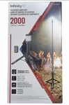 Infinity X1 2000 Lumen Led Camping Light Tripod 6FT Telescopic With Remote. Fixed Price $56.99.