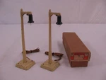 Prewar Marklin Ho Scale Diecast Lighted Street Lamp Posts W/box #st 448/1 Vg. Fixed Price $69.99.