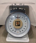 Dependable Pelouze Model 840 Top Loading Scale Lbs 10 1/2 Tall. Fixed Price $95.99.