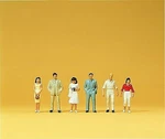 Preiser Pedestrians Passers-by Model Railroad Figures Ho Scale #14022. Fixed Price $15.24.