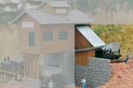 Piko 62010 Scale Gravel Works Side Building Kit. Fixed Price $153.99.