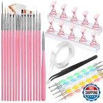 Fandamei Nail Art Tools 15 Pcs Brushes Dotting. Fixed Price $11.97.
