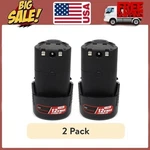(2 Pack) Hyper Tough 12V Max 2.0AH Lithium-ion Rechargeable Battery. Fixed Price $44.68.
