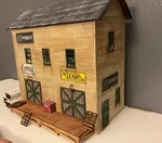 Ho Scale Kb Freight Structure Kit Laser Cut. Fixed Price $36.99.