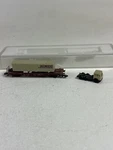 Marklin Mini Club Z Gauge Train 8662 Stiebel Eltron Piggy-back. Fixed Price $34.84.