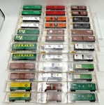 Scale Micro-trains 40 & 50 Box Cars Multiple Road Names Brand New. Fixed Price $24.95.