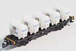 Marklin Z-scale Container Transport Car For The Weihenstephan Beer Brewery Co.. Fixed Price $37.99.