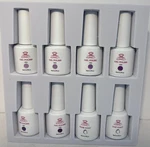 Makartt Gel Nail Polish Base Coat Top 4LIGHT Purple & 2DARK. Fixed Price $16.99.
