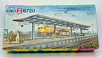 Z Scale Kibri B-6720 Train Platform Waiting Station Unbuilt Box (a). Fixed Price $49.99.